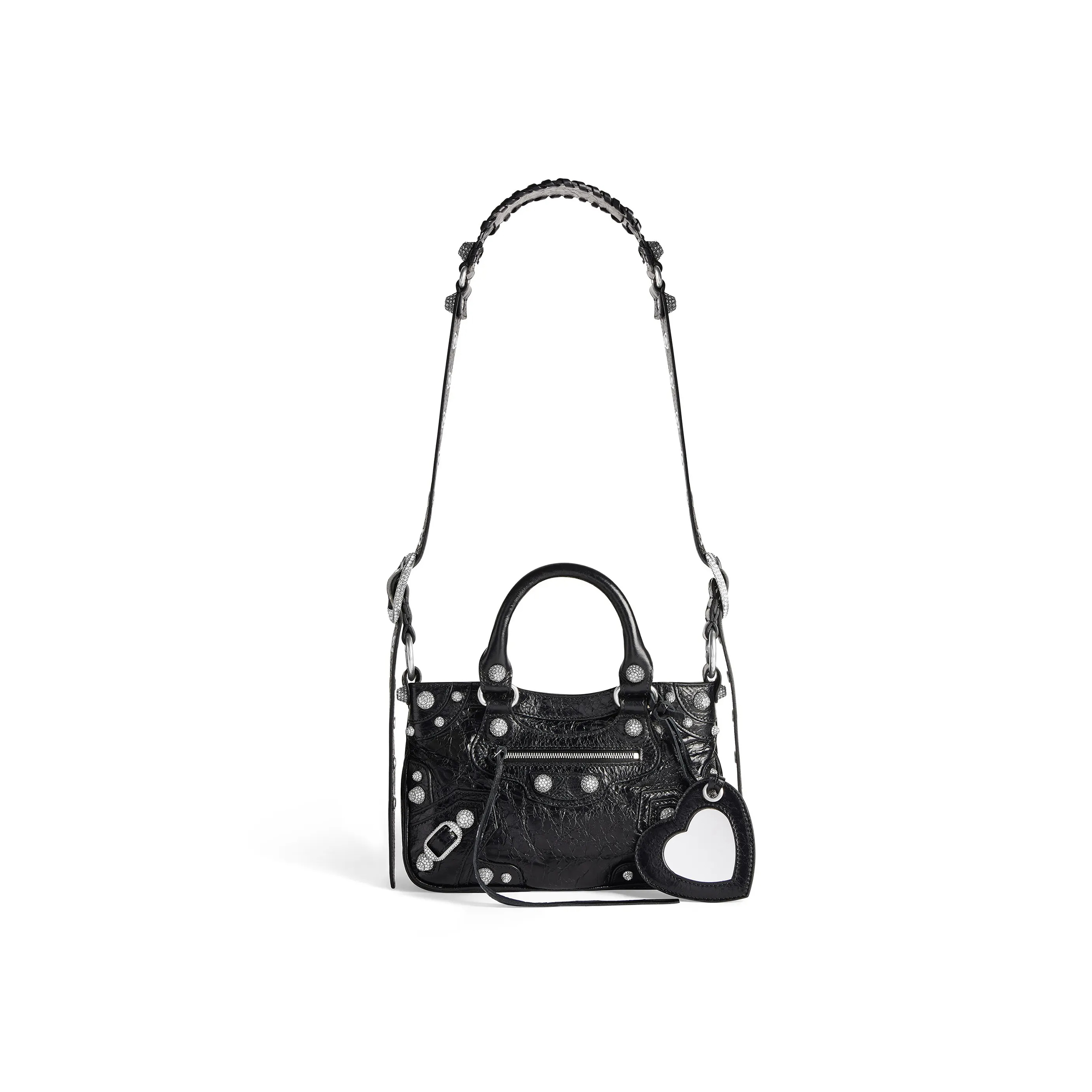 BALENCIAGA NEO CAGOLE SHOULDER BAG IN BLACK 751523210BK1000 (29.2*23.8*5cm)
